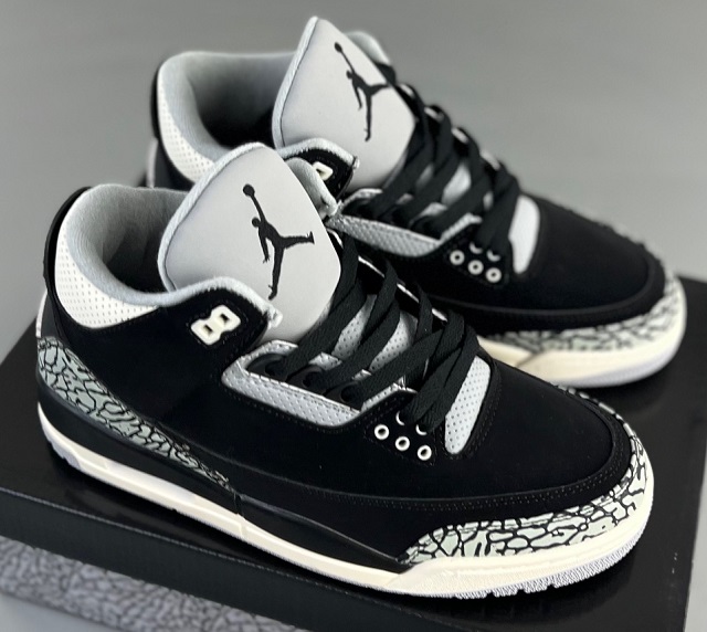 Women Air Jordan 3 Off Noir